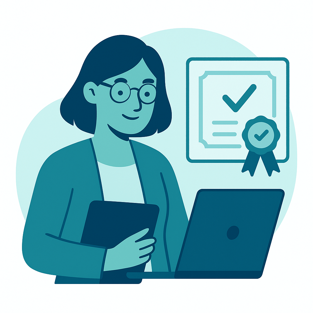 Certified and verified therapists illustration